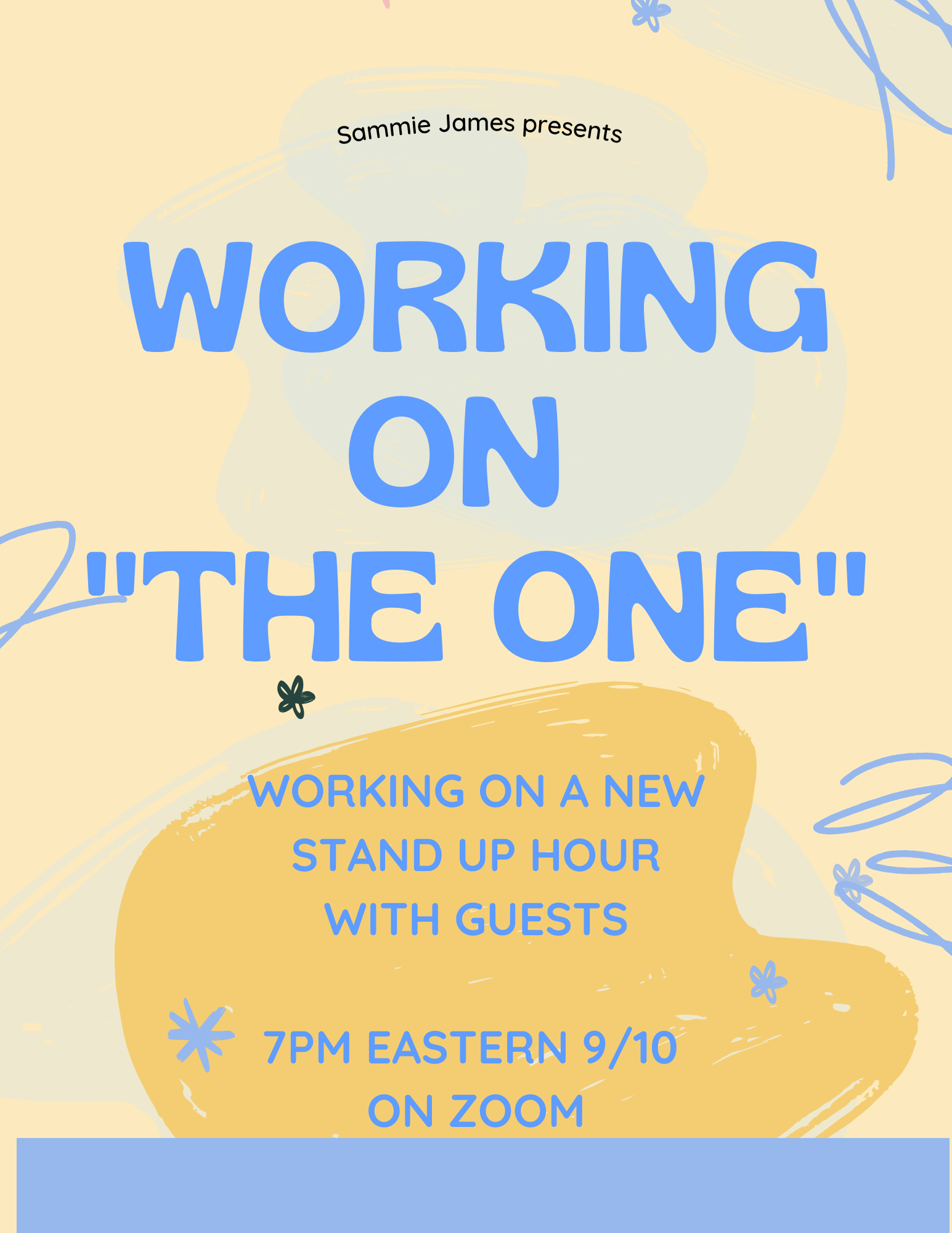 Working on "The One" with guests 